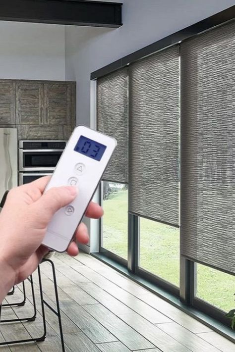 Automatic Scheduling Motorized Blinds